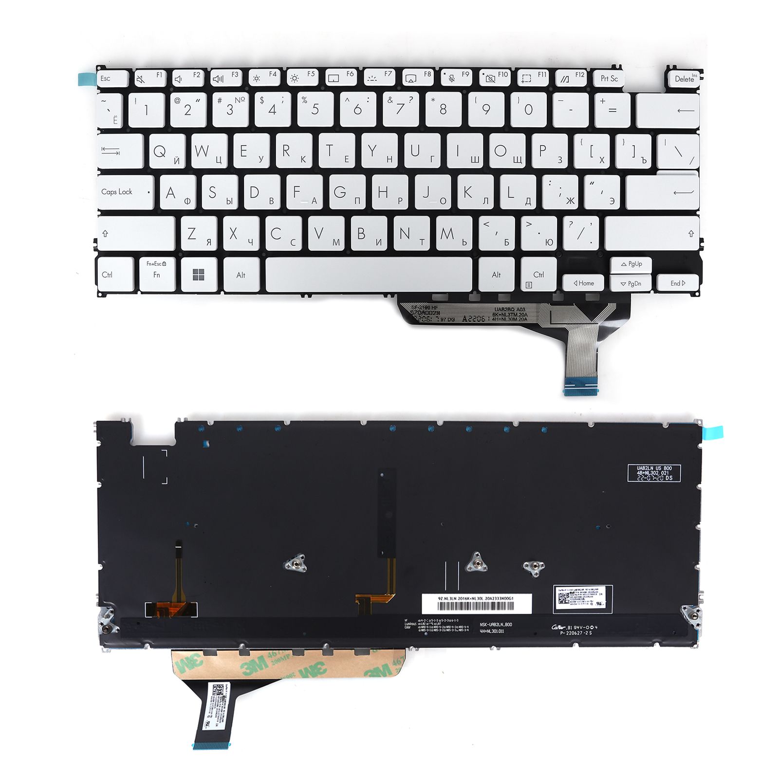 Asus UX3402 UX3402ZA S13 X13 WHITE（Backlit，Win8）  9Z.NL3BQ.30R