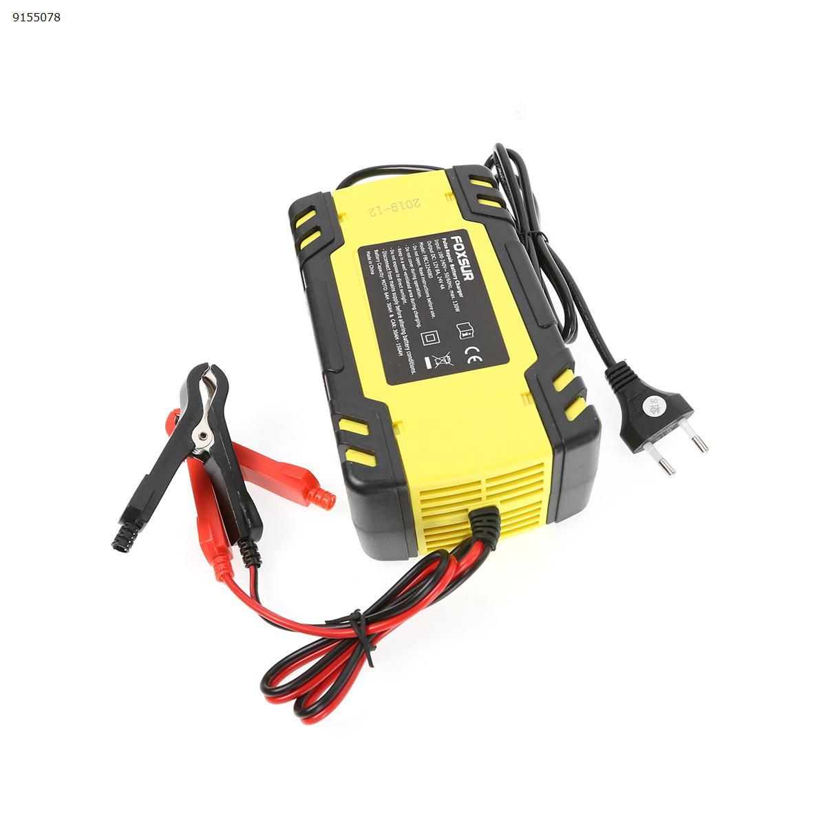 Motorcycle car battery charger 12V 24V truck repair charger AGM charger（EU） Car Appliances FBC122408D