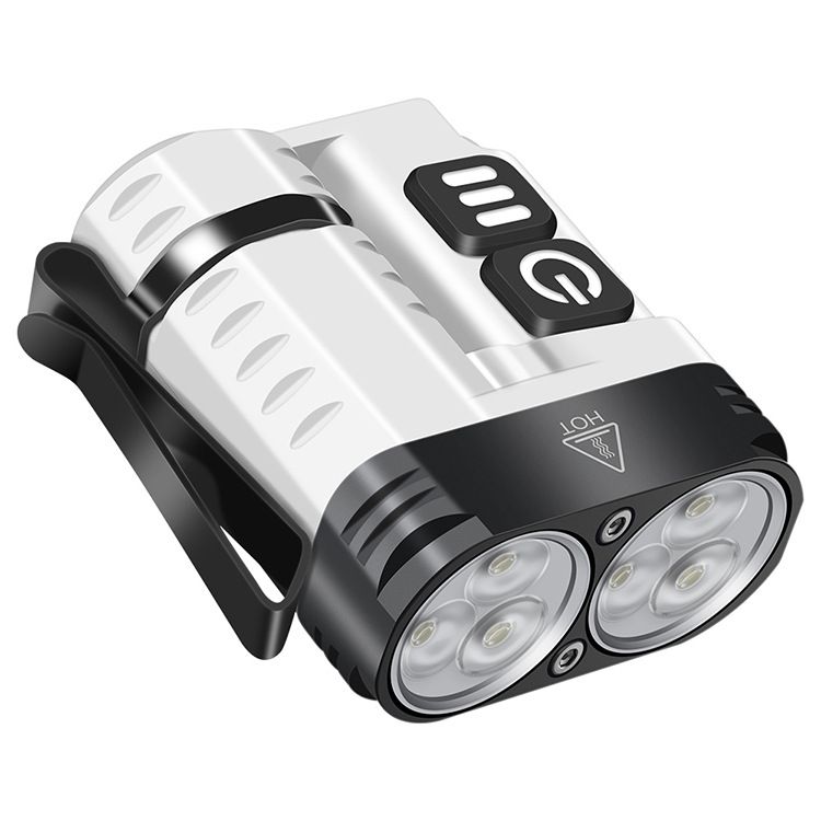 High light 1600LM flashlight Multi-functional strong light magnetic working light can be rotated holding flashlight type-c charging portable lanyside  U6