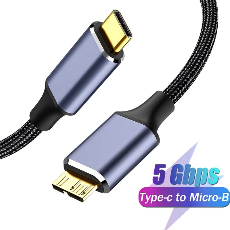 USB3.1 Type-C to 3.0 Micro adapter cable Type-C to Micro-B data cable Charger & Data Cable MDH-057