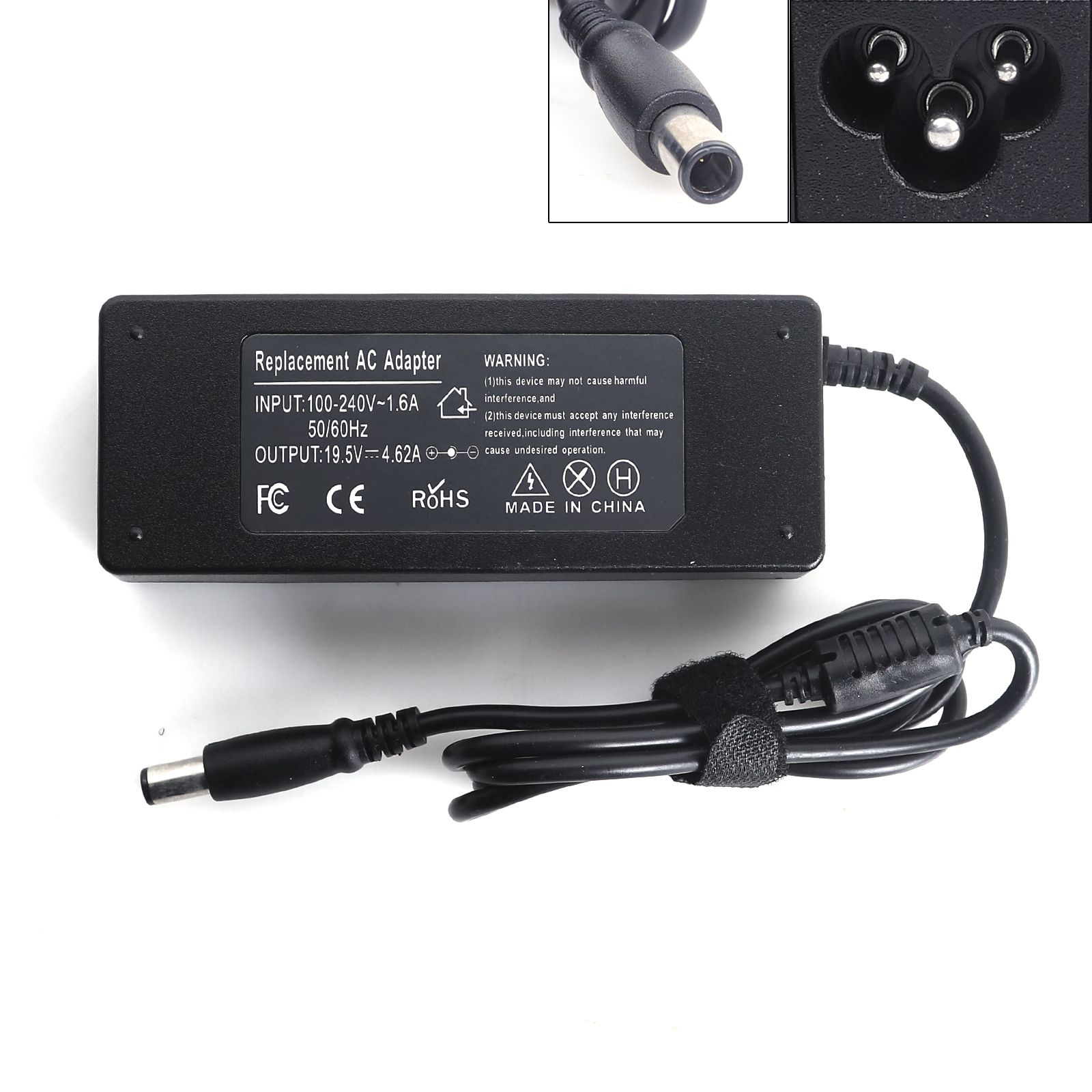 DELL  19.5V4.62A  90W   Φ7.4*5.0(High Copy) Laptop Adapter 19.5V4.62A  90W   Φ7.4*5.0