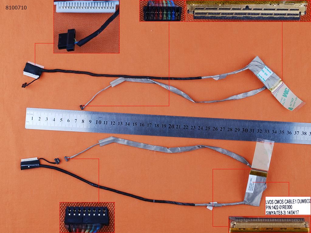 Lenovo IdeaPad Z710 Z710A G710,ORG LCD/LED Cable DUMB02  1422-01RE000